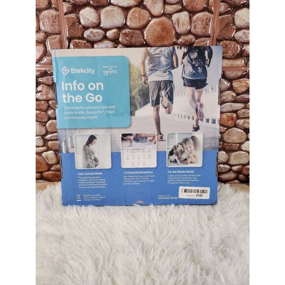 Etekcity Smart Fitness Scale Fit ESF-551 Bluetooth Compatible #B10 - Picture 3 of 6